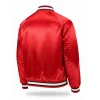 Donovan Mitchell Louisville Cardinals Red Satin Jacket