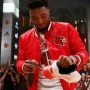Donovan Mitchell Louisville Cardinals Red Satin Jacket