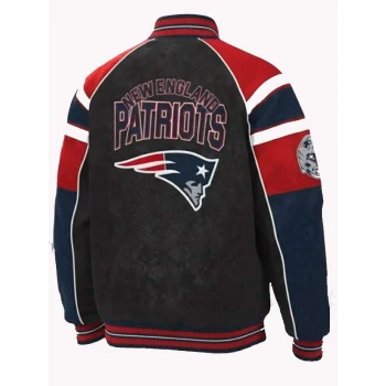 Drake Maye Patriots Varsity Jacket