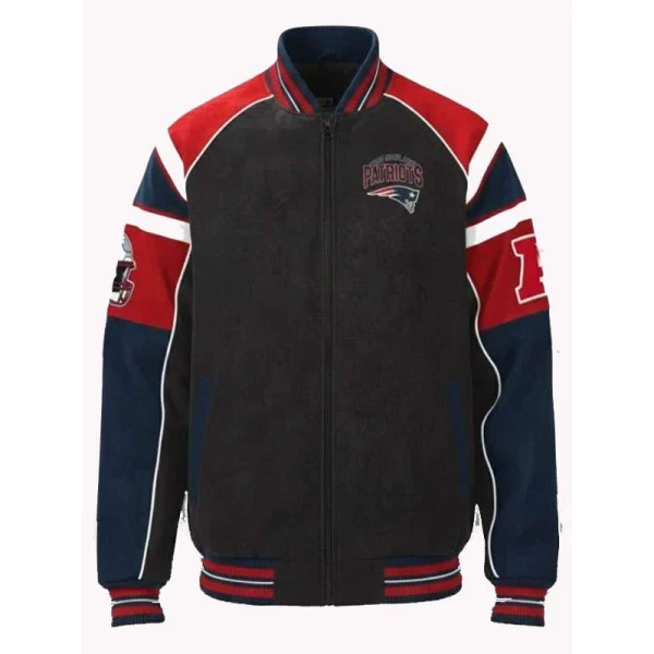 Drake Maye Patriots Varsity Jacket