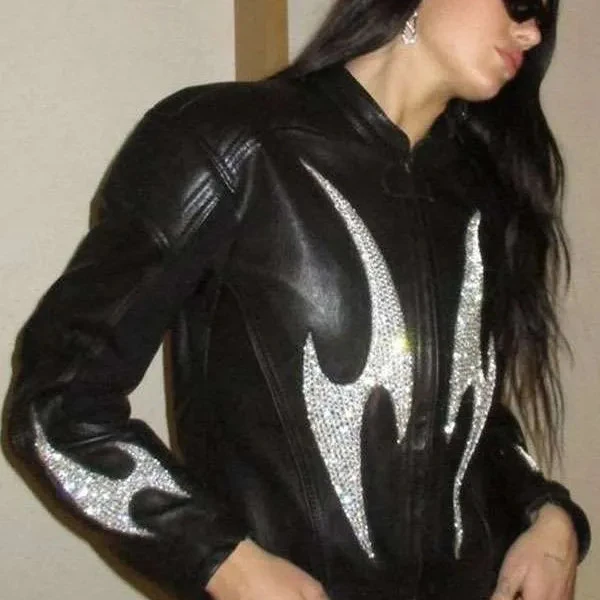 Dua Lipa Nostalgia Tour Leather Jacket Dua Lipa Nostalgia Tour Leather Jacket