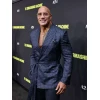 Dwayne Johnson Smashing Blue Blazer