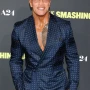 Dwayne Johnson Smashing Blue Blazer