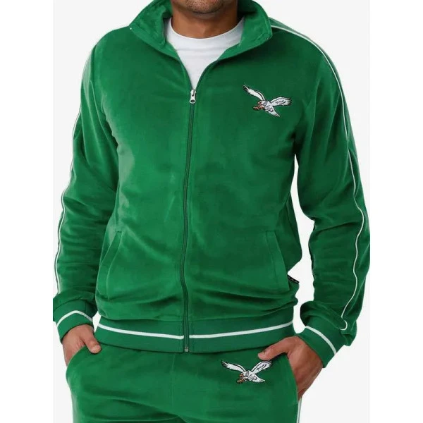 Eagles Velour Tracksuit