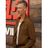 Eddie Cibrian 9-1-1 Nashville Brown Suede Jacket Eddie Cibrian 9-1-1 Nashville Brown Suede Jacket