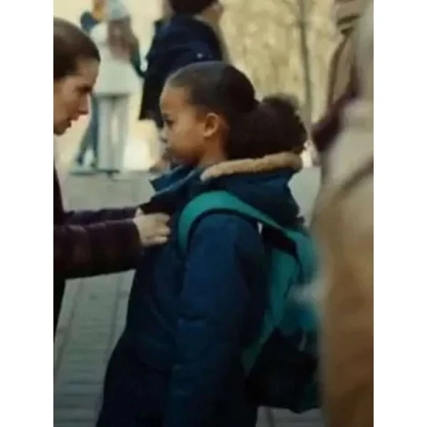 Eiden-River Coleman The Rumour Blue Parka Jacket with hood