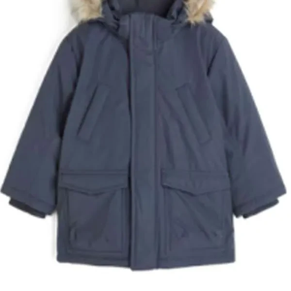 Eiden-River Coleman The Rumour Blue Parka Jacket with hood Eiden-River Coleman The Rumour Blue Parka Jacket with hood