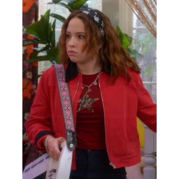 Electric Bloom Carmen B. Sanchez Red Jacket