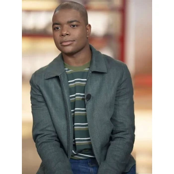 Elijah M. Cooper 9-1-1 S09 Grey Jacket