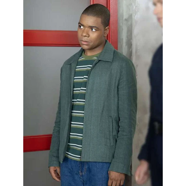 Elijah M. Cooper 9-1-1 S09 Grey Jacket Elijah M. Cooper 9-1-1 S09 Grey Jacket