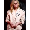 Elle Fanning Predator Badlands 2025 Leather Jacket