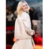 Elle Fanning Predator Badlands 2025 Leather Jacket