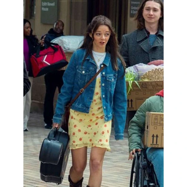 Ellie de Lange Run Away Blue Denim Jacket