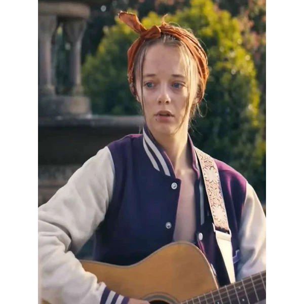 Ellie de Lange Run Away Varsity Jacket