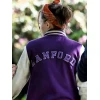Ellie de Lange Run Away Varsity Jacket