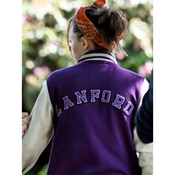 Ellie de Lange Run Away Varsity Jacket