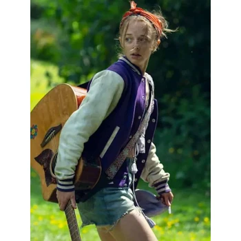 Ellie de Lange Run Away Varsity Jacket