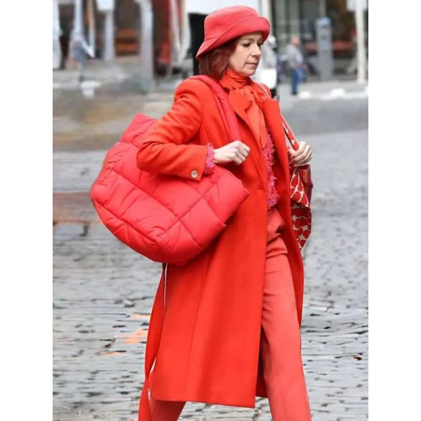 Elsbeth S03 Carrie Preston Red Wool Coat