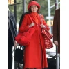 Elsbeth S03 Carrie Preston Red Wool Coat