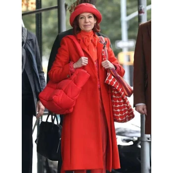 Elsbeth S03 Carrie Preston Red Wool Coat