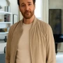 Elsbeth S03 Jason Butler Harner Beige Bomber Jacket