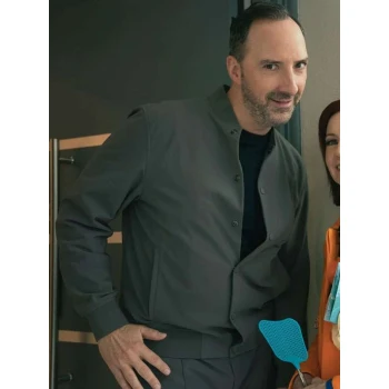 Elsbeth S03 Tony Hale Grey Jacket