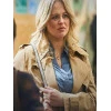 Emily Atack The Rumour Debbie Brown Wool Coat