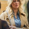 Emily Atack The Rumour Debbie Brown Wool Coat