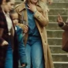 Emily Atack The Rumour Debbie Brown Wool Coat