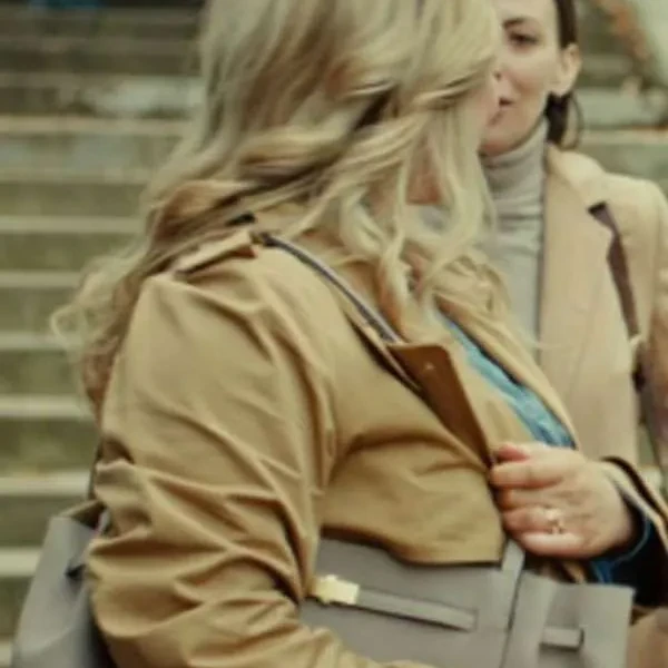Emily Atack The Rumour Debbie Brown Wool Coat Emily Atack The Rumour Debbie Brown Wool Coat