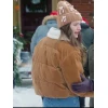 Emily Hall A Merry Little Ex-Mas Brown Corduroy Jacket