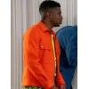 Paris Julien Classic Vibrant Orange Outerwear