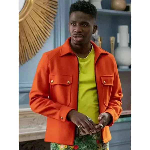 Paris Julien Classic Vibrant Orange Outerwear