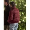 Emily Leung The Snow Must Go On Red Puffer Jacket