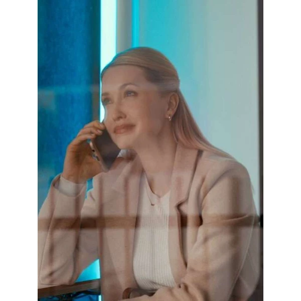 Emily Tennant Christmas Above the Clouds Wool Coat