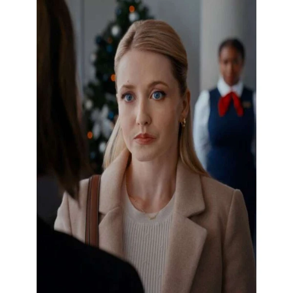 Emily Tennant Christmas Above the Clouds Wool Coat