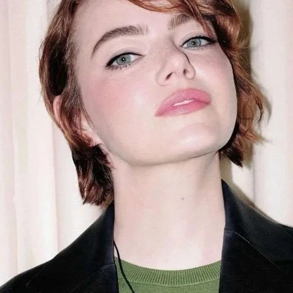 Emma Stone Bugonia Black Leather Jacket Emma Stone Bugonia Black Leather Jacket