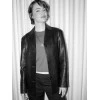 Emma Stone Bugonia Black Leather Jacket