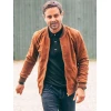 Emun Elliott The Guest S01 Brown Bomber Jacket