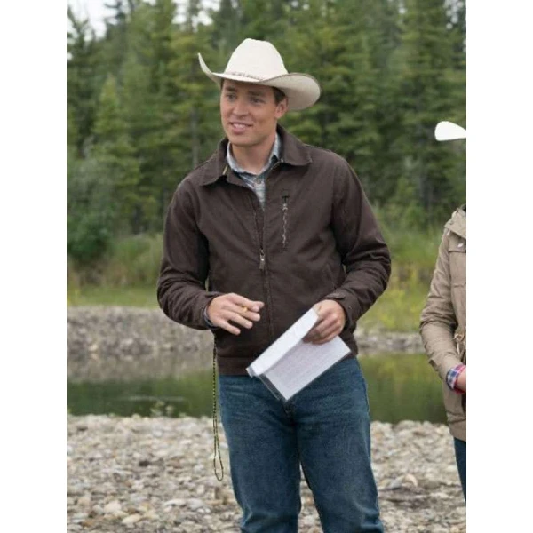 Eric Gustafsson Heartland Brown Cotton Jacket