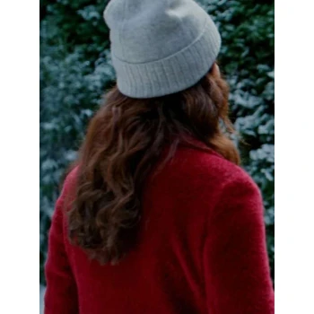 Erin Cahill Christmas at the Catnip Cafe Red Coat