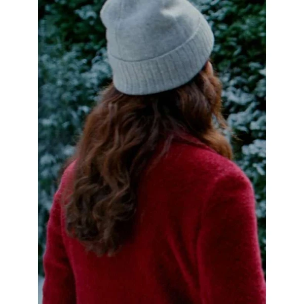 Erin Cahill Christmas at the Catnip Cafe Red Coat