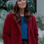 Erin Cahill Christmas at the Catnip Cafe Red Coat
