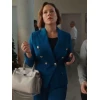 Erin Krakow Christmas Above the Clouds Blue Blazer