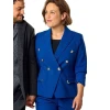 Erin Krakow Christmas Above the Clouds Blue Blazer