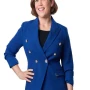 Erin Krakow Christmas Above the Clouds Blue Blazer