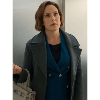 Erin Krakow Christmas Above The Clouds Grey Coat