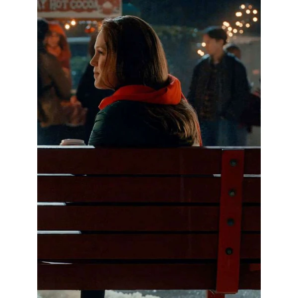 Erin Krakow Christmas Above the Clouds Puffer Jacket