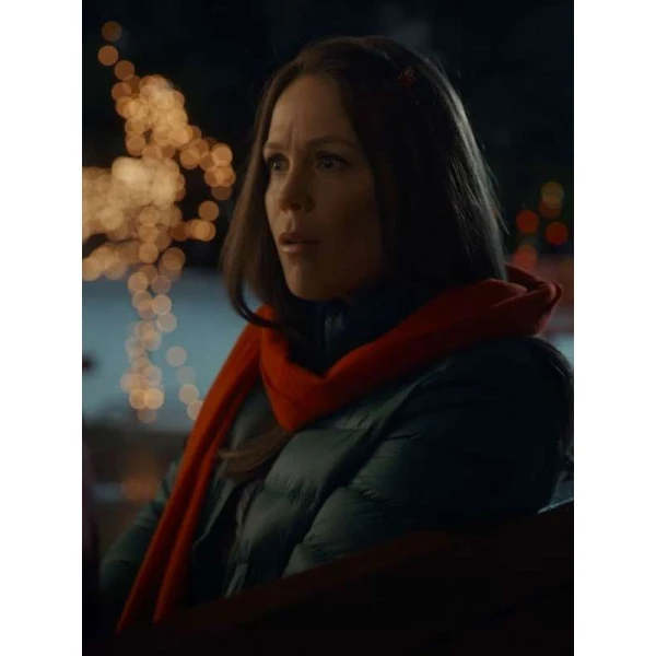 Erin Krakow Christmas Above the Clouds Puffer Jacket