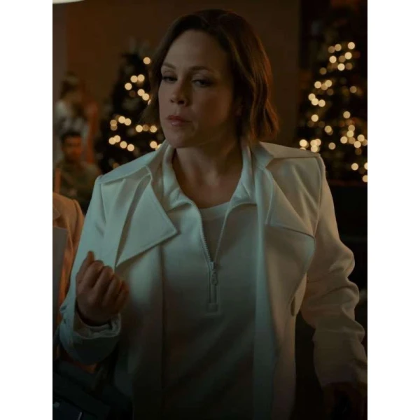 Erin Krakow Christmas Above the Clouds White Coat
